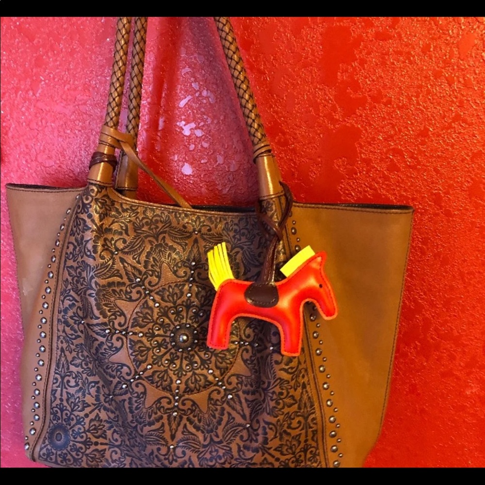 NEW 🆕 Rodeo horse key chain purse handbag charm - Picture 6 of 9